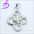 New Design Pave Diamond Charm Pendants Silver Charm Pendants Fashion Charm pendant jewelry